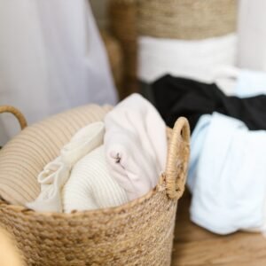 Soft-Touch Laundry Basket